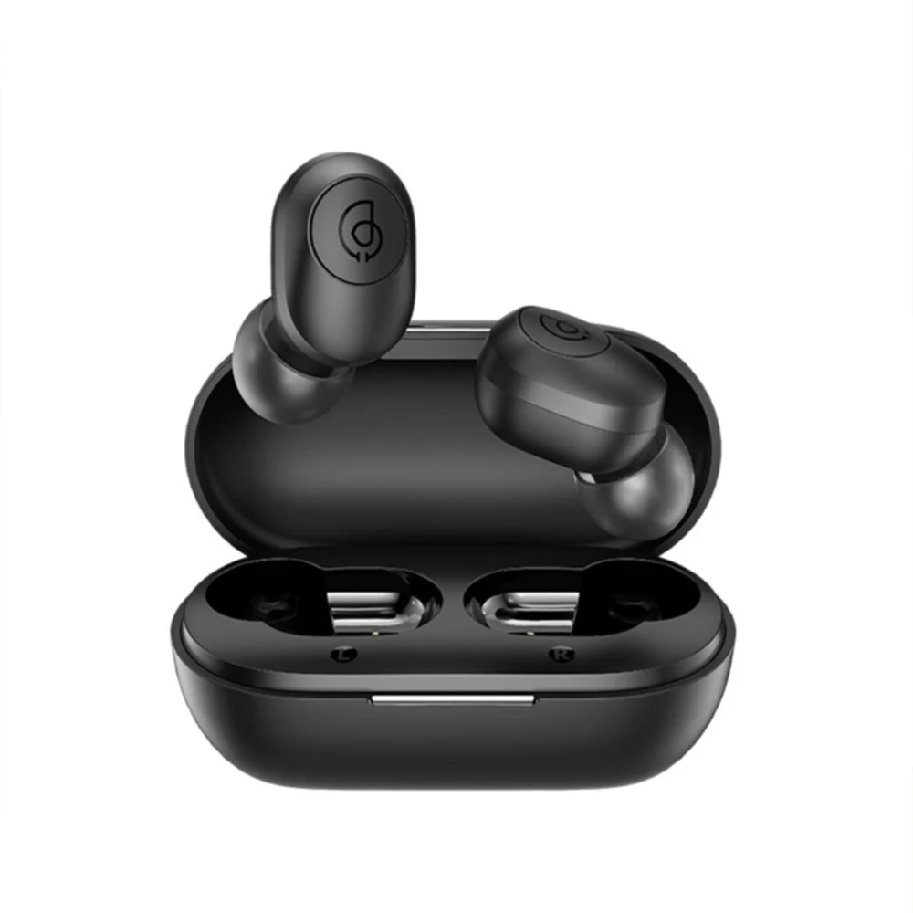 

Haylouu GT2S Bluetooth Earphones Automatic Pairing Noise Isolation Mini High Quality TWS Wireless Earbuds Black