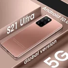 Смартфон S21 Ultra, Android, 16 ГБ, 512 ГБ, телефон с 6800 мАч, 7,2 дюйма, мобильный телефон с двойной Sim-картой, разблокированный