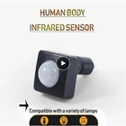 Небольшая инфракрасная камера с человеческого тела Сенсор потолочные светильник мини Сенсор ультратонкий инфракрасный человеческого тела Сенсор переключатель 160  Регулируемый 8 м обнаружить