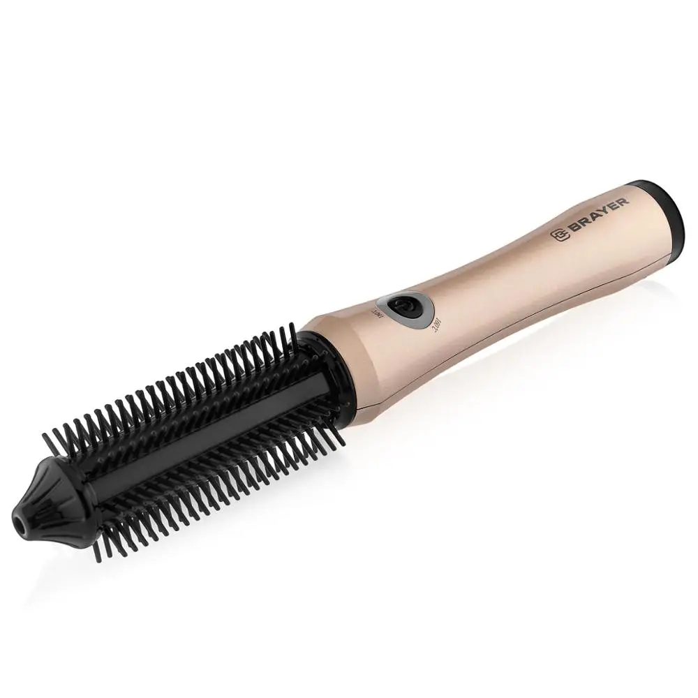 Электрорасческа беспроводная BRAYER BR3207GD (мощность 3 6 Вт регулировка температуры