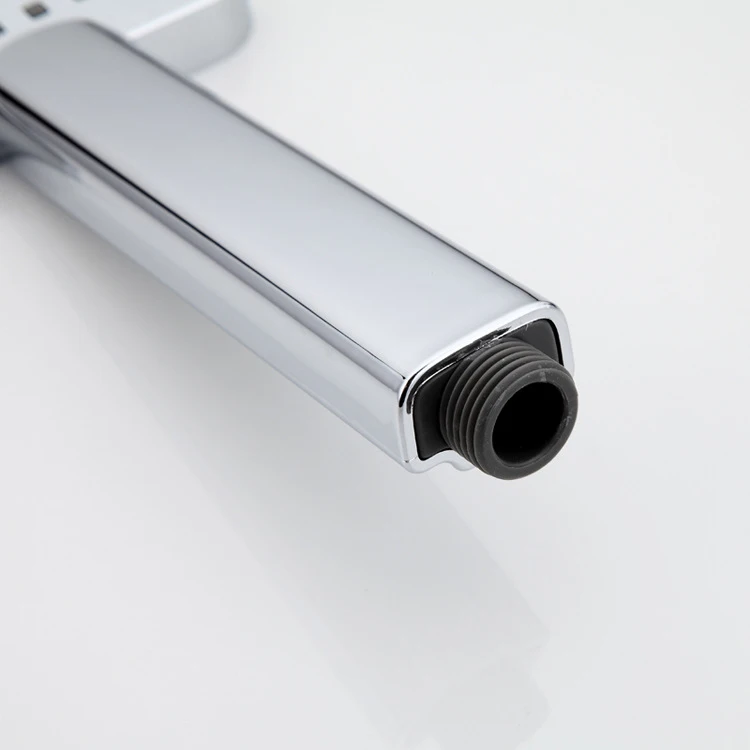 Современная ручная насадка для душа одна функция ABS пластик квадратная