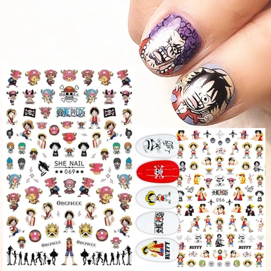 Размер одного одеяла RUGGY мультфильм 69 стикеры 3d на ногти nail art Наклейки Шаблон