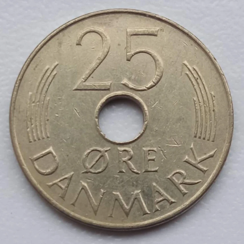Coin Denmark 25 эре 1973-1988 |
