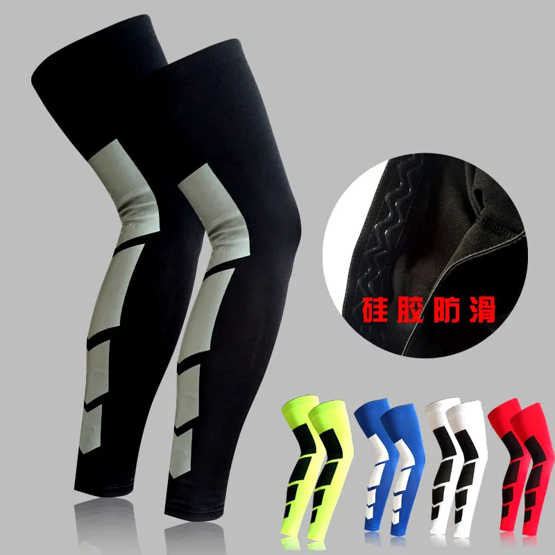 

Outdoor Sports Cycling Compression Leg Knee Long Sleeve Protector Gear Crashproof Antislip Leg Warmers Cycling