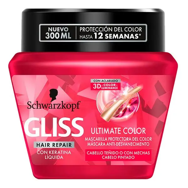 Цветной защитный крем Glis Ultimate color Schwarzkopf (300 мл)|Чаши для смешивания красок волос| |