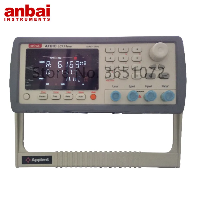 AT810 Digital LCR Meter with Frequency 100Hz 120Hz 1kHz 10kHz | Инструменты