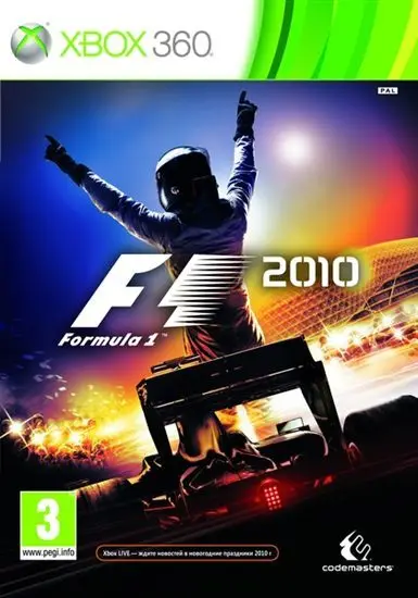 Видеоигра Formula One F1 2010 Русская Версия (Xbox 360) USED Б/У | Электроника