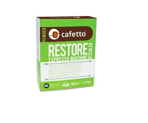 Cafetto восстановление Эспрессо машина от накипи кофе чистящий порошок для