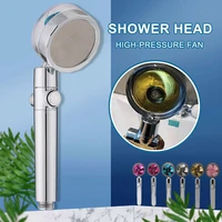 recableght high pressure shower head 360 water saving bathroom accessorie pp cotton showerhead nozzle spray pressurized rainfall