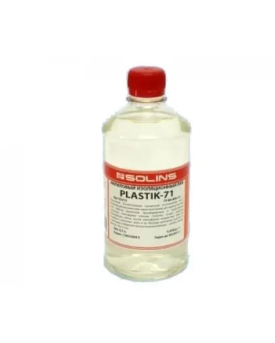 Акриловый лак PLASTIK 71,500 мл, для печатных плат жидкий