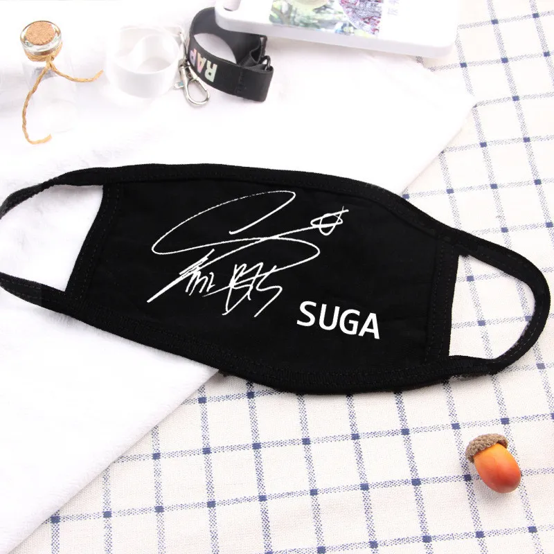 KPOP хлопковая Пылезащитная маска для рта и лица Bangtan Boys LOVE YOURSELF TEAR ответ на нее