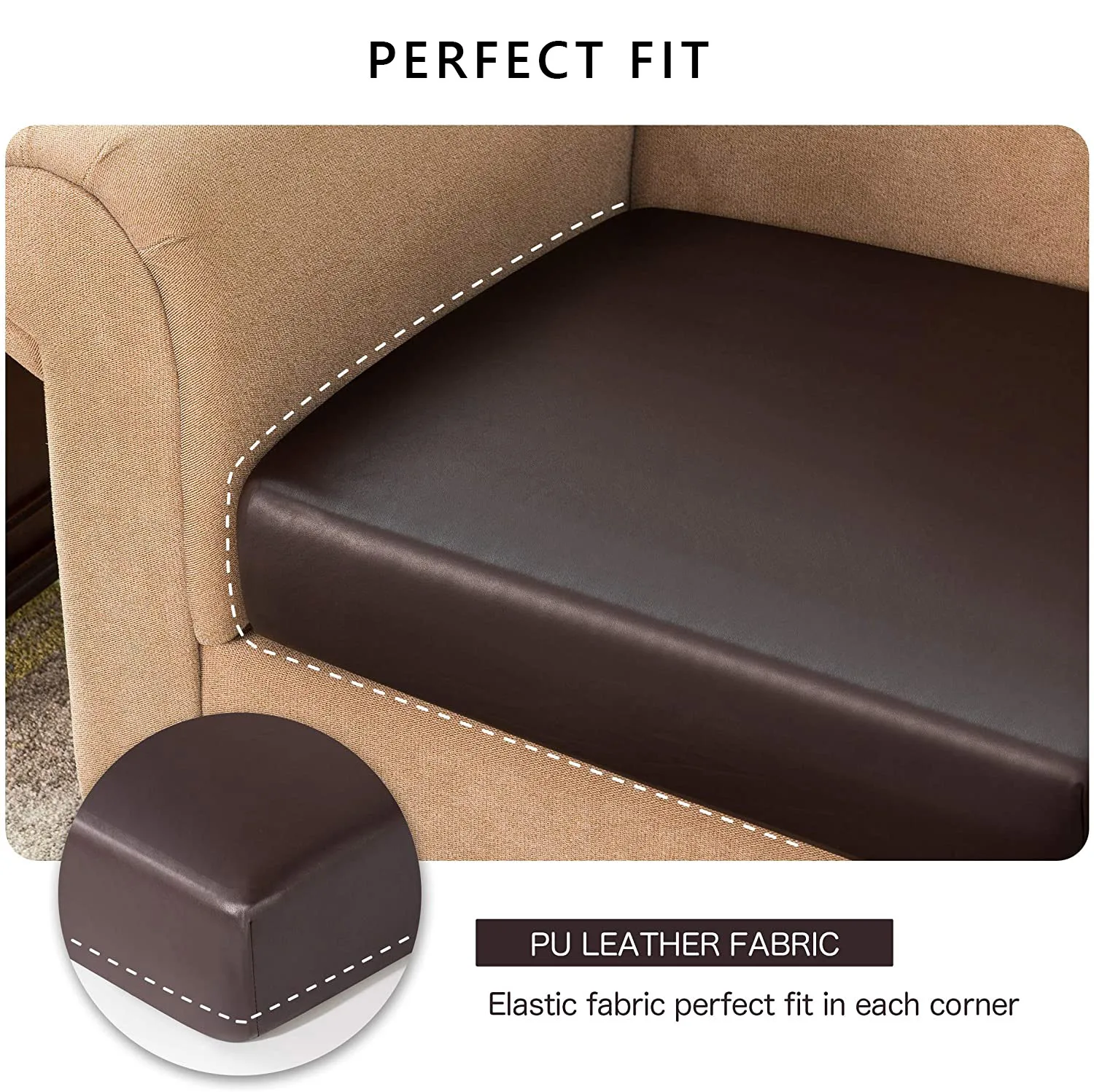 Водонепроницаемый чехол для дивана из искусственной кожи защитный мебели