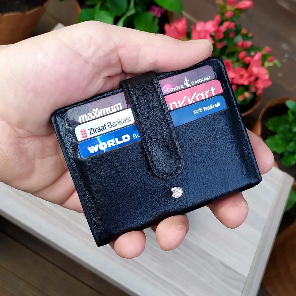 Новинка 2021 модный кожаный кошелек минималистичный маленький роскошный