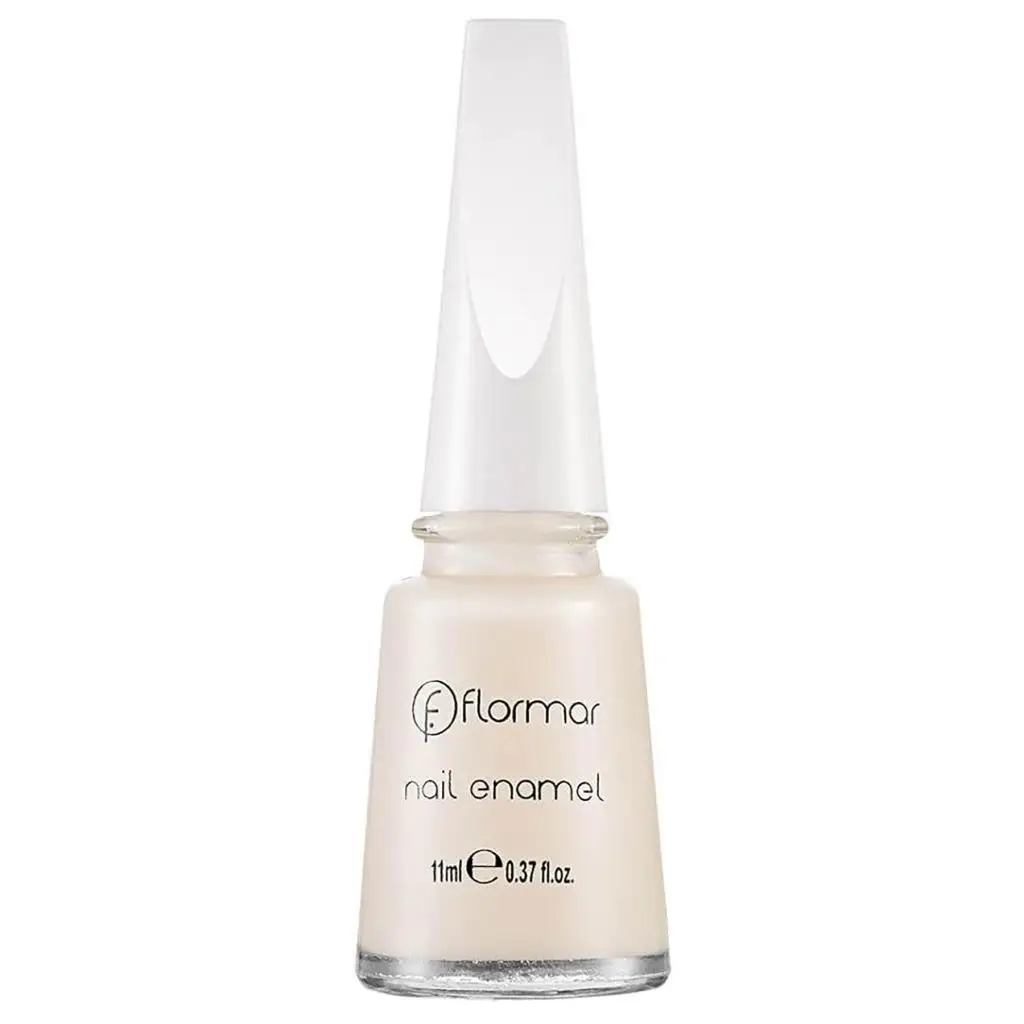 

Flormar Nail Polish-Nail Enamel 227 Live Off-White 8690604012275