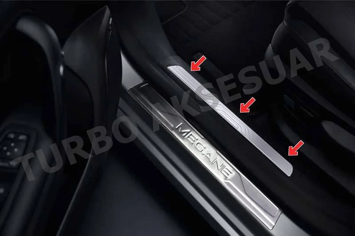 

Renault Megane 4 Chrome Interior Door Sill Stainless Steel (2016-)