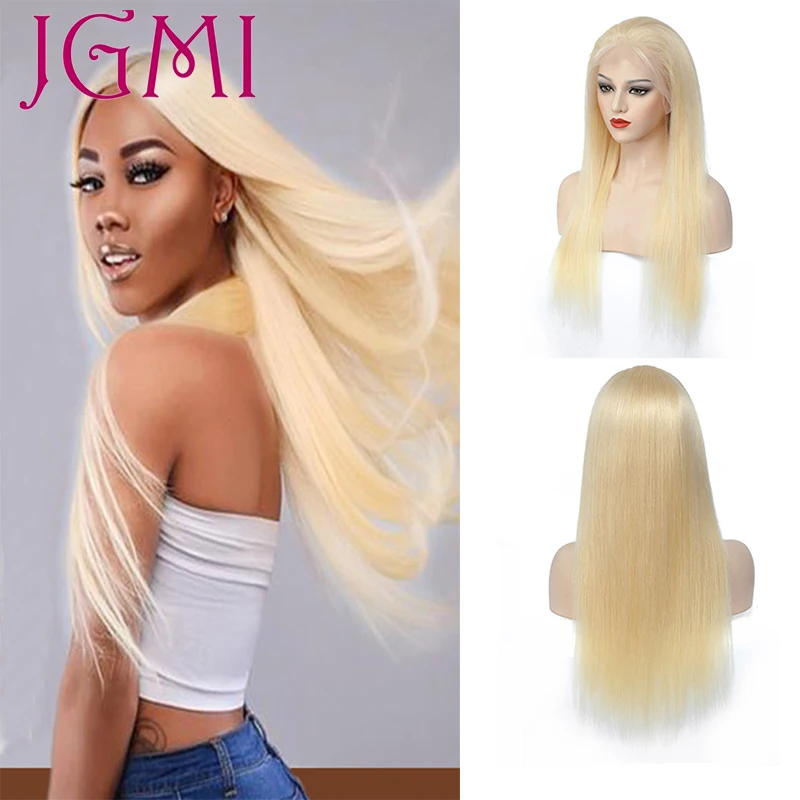 

613 Honey Blonde 4x4 13x4 13x6 Lace Frontal Wig Human Hair With Natural Hairline Remy Brazilian Hair For Black Women