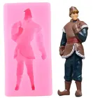 Disney Замороженные Кристоф, силиконовые формы для дня рождения инструменты для украшения тортов из мастики кекс сделай сам фигурки жениха и невесты; Выпечки конфеты форма для шоколада