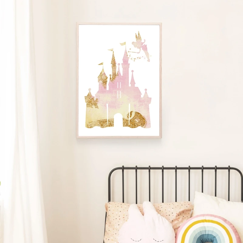 Классическая мультяшная аниме Принцесса дневная Акварель Искусство Живопись