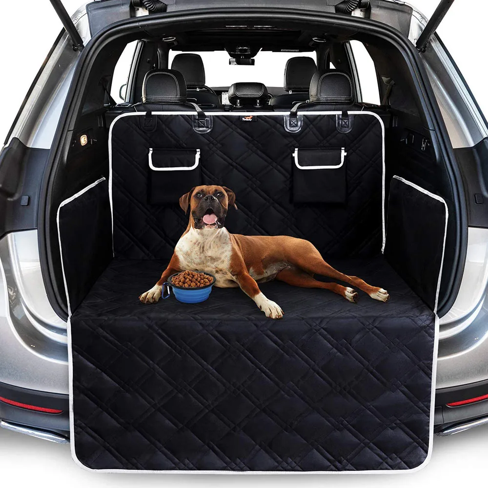 

Dog Car Seat Cover For Car Rear Back Seat with Side Protection Waterproof Pet Cat Dog Travel Mat Carrier Dog Car Hammock Cushion