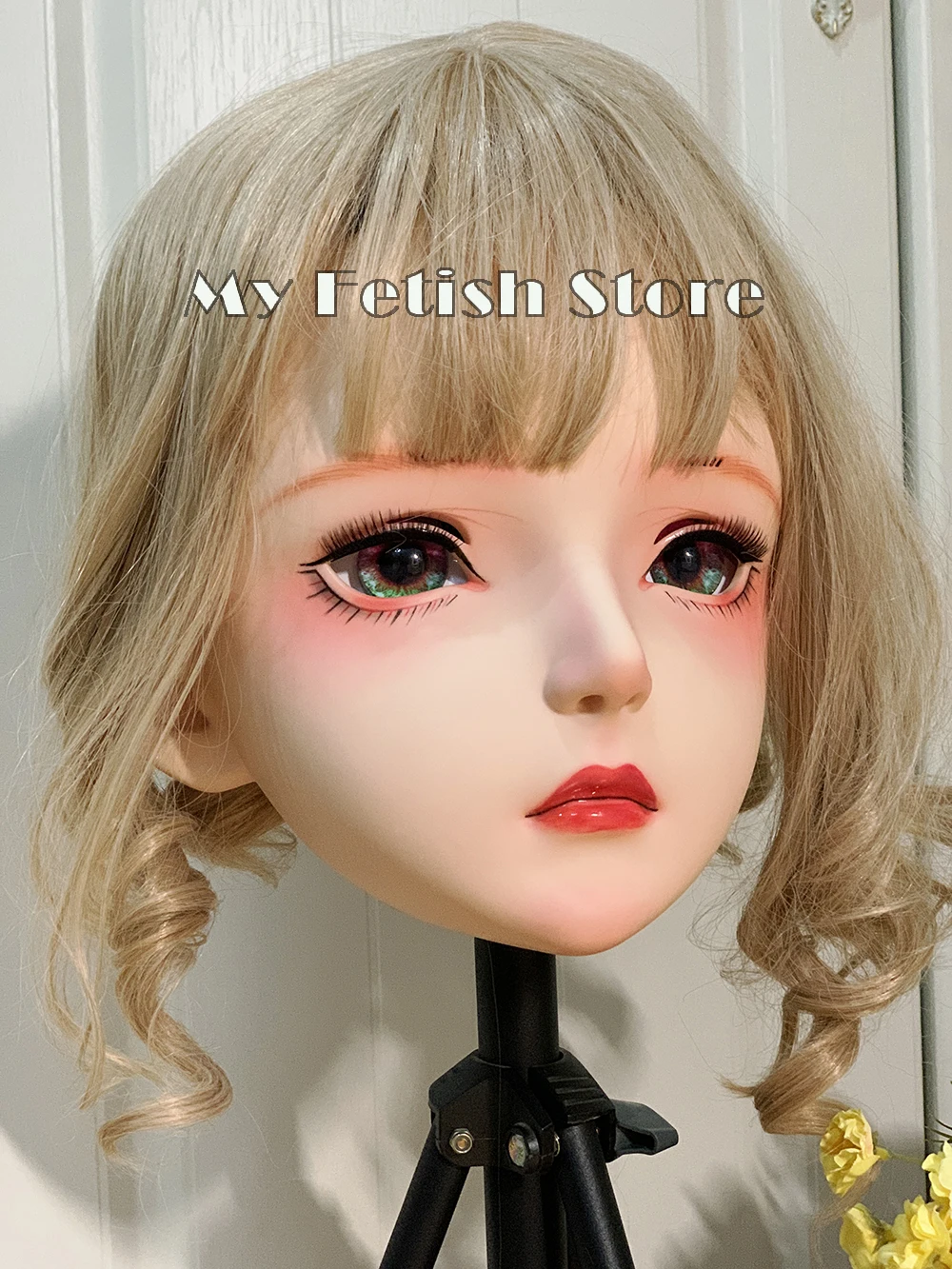 (HeiYao) высокое качество ручной работы женщины/девочки смолы половина головы