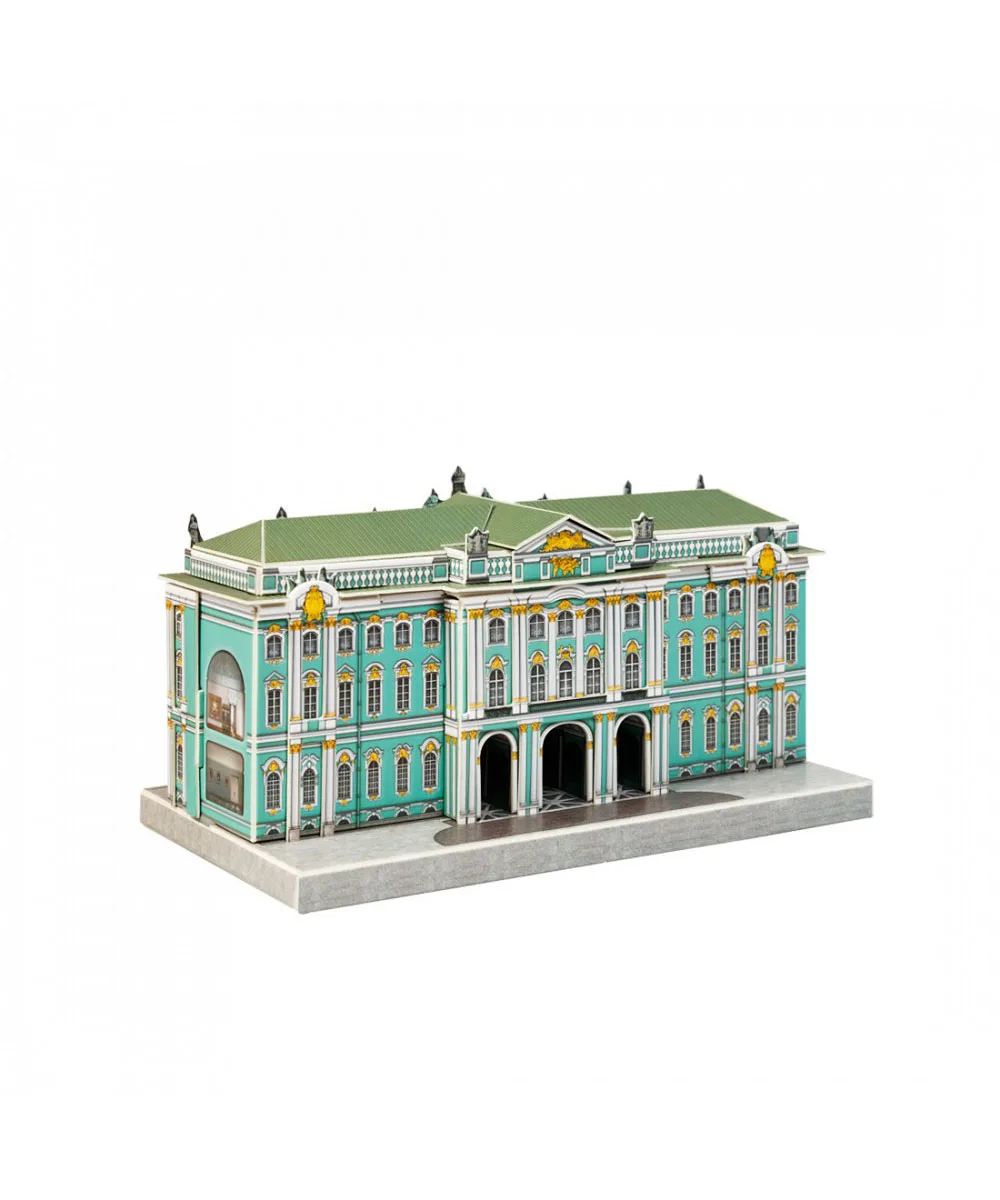 468 Эрмитаж. Модель из картона Санкт-Петербург в миниатюре. Умная бумага. | Игрушки