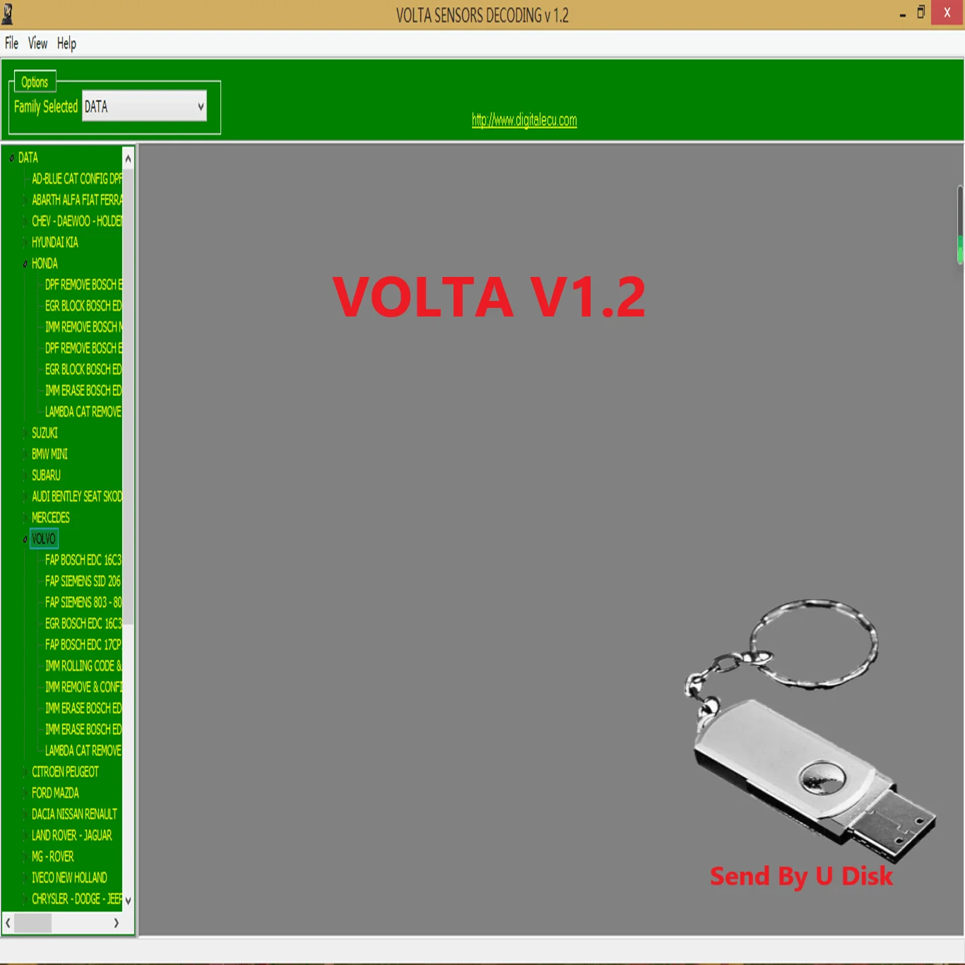 Декодирование датчика VOLTA 1 2 Elimina DPF EGR LAMBDA OFF DDR/DPF/immo / lambda Remover | Автомобили и