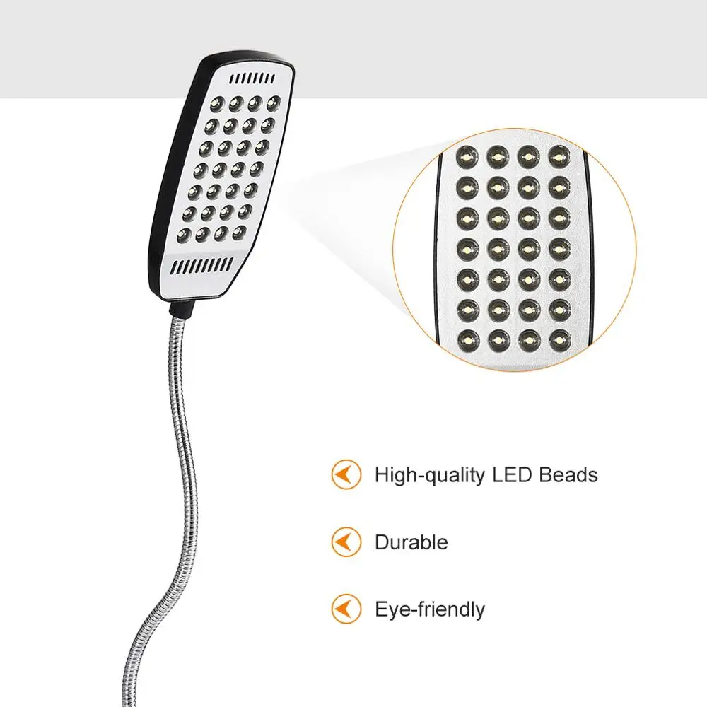 Гибкая USB-лампа для чтения GLE 2 Вт 28 светодисветодиодный Дов | Лампы и освещение