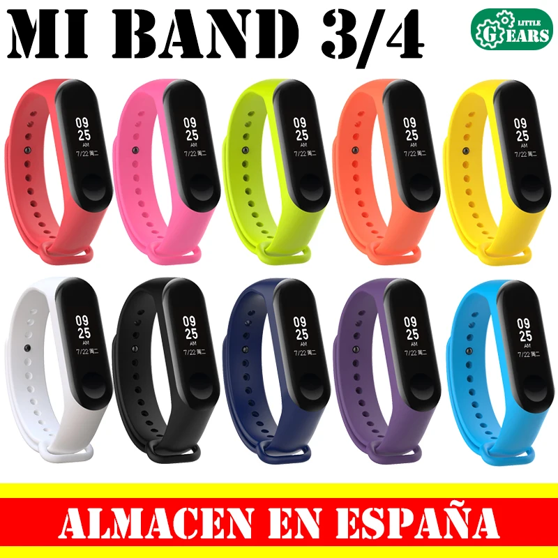 Браслет Xiaomi Mi band 4 3 силиконовый сменный аксессуар для умных часов Спортивный