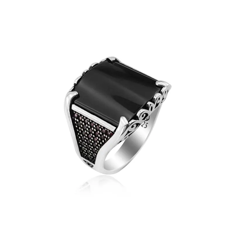 

925 Silver Tribal Casual Men Rings