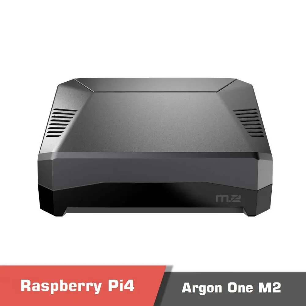 Чехол Argon One M.2 Raspberry Pi 4 подходит для любого SSD SATA с двумя полноразмерными