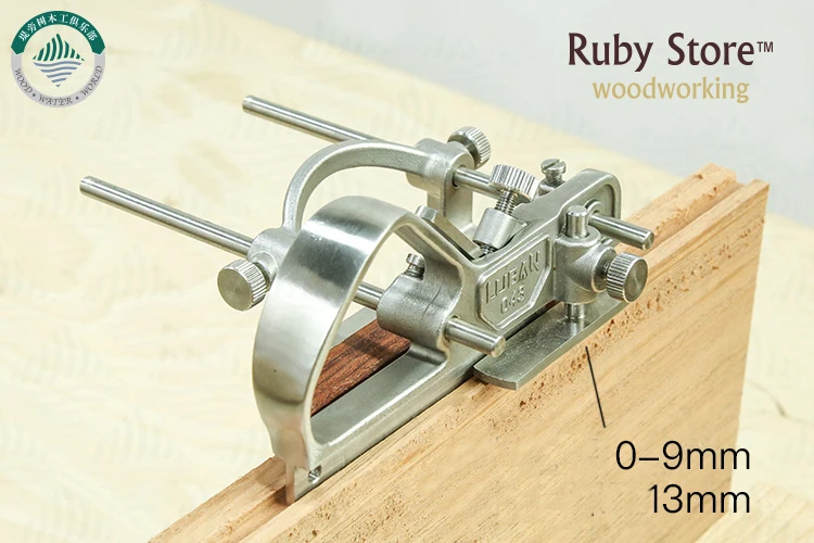 Qiangsheng Luban No 43 Plough Hand Plane with 4 Blades 3mm 6mm 9mm and 12mm - Fine Woodworking | Tool Sets
