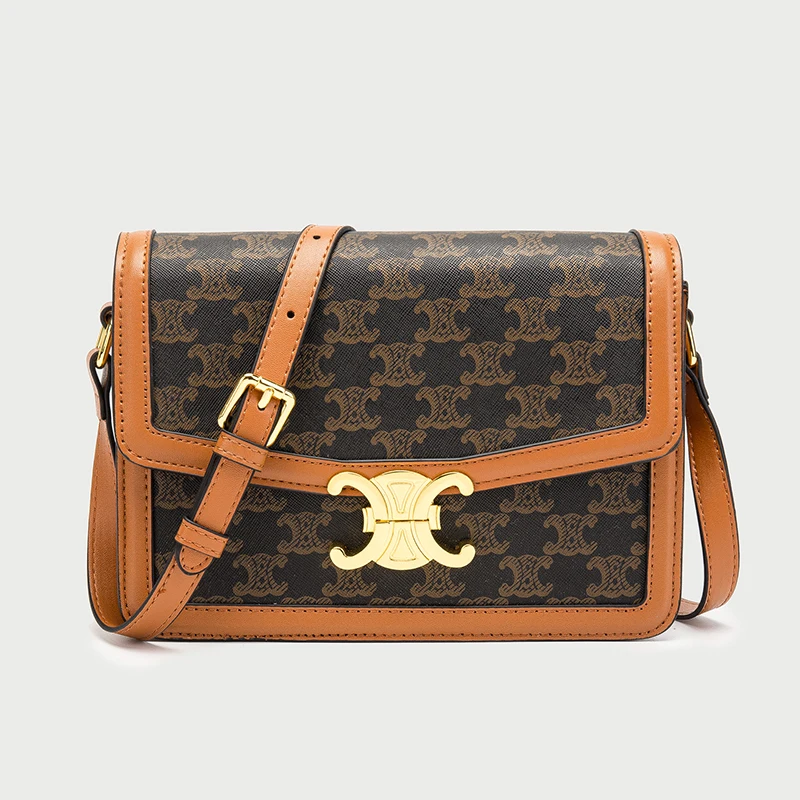 

New design retro messenger party mobile phone shoulder bag small square bag messenger bag fashion everyday ladies wallet handbag