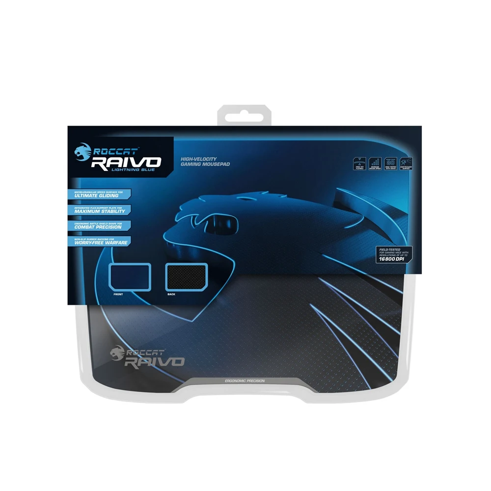 Коврик для мыши ROCCAT Raivo Lightning Blue|Коврики мышей| |