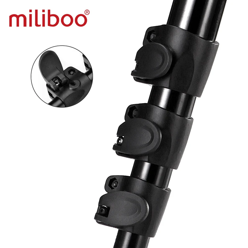 Miliboo MTT702A портативный алюминиевый штатив для профессиональной
