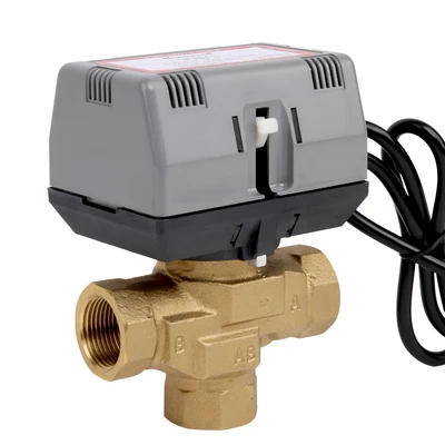 

Электрический трехходовой клапан из латуни VC6013 AV220V