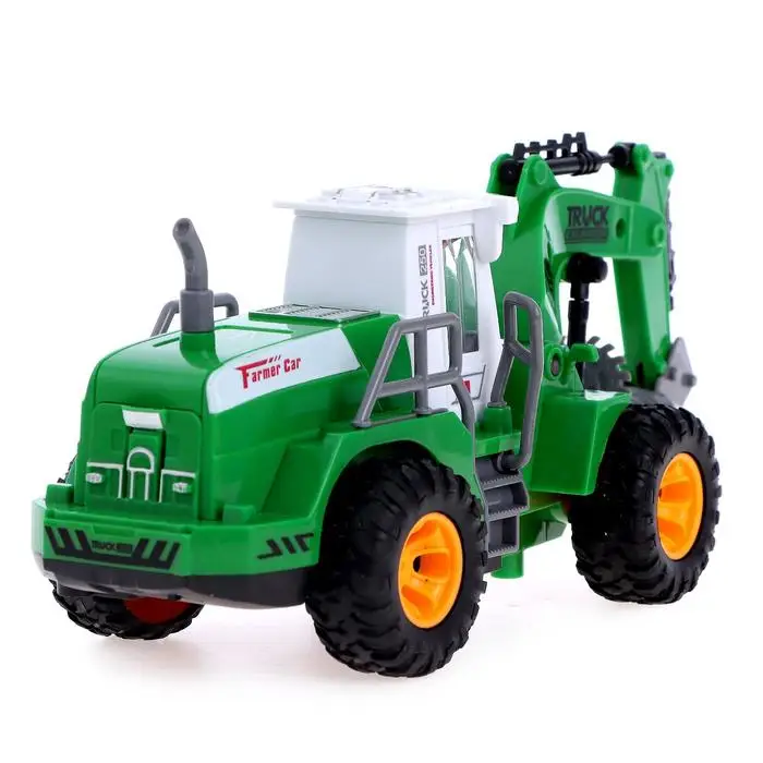 Трактор радиоуправляемый Фермер работает от батареек | Игрушки и хобби