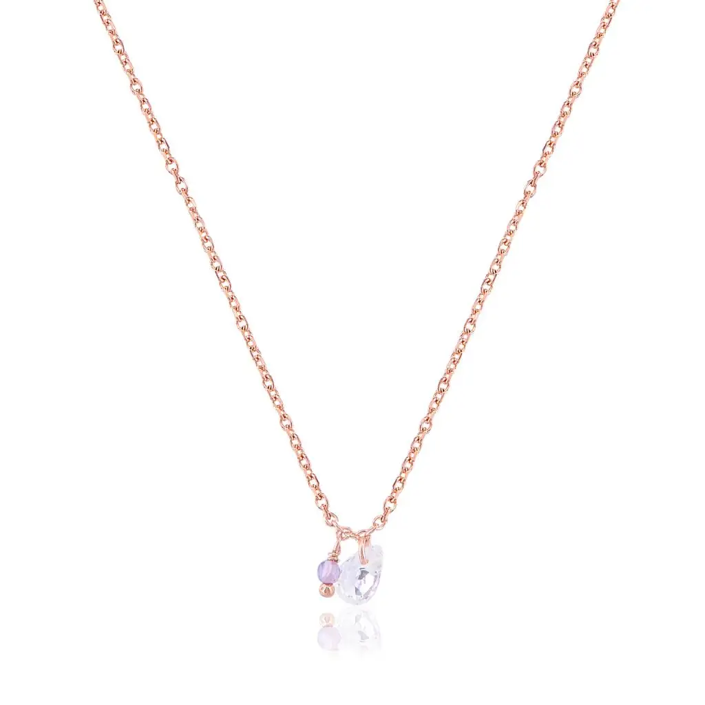 

Silver Necklace Cubic Zirconia