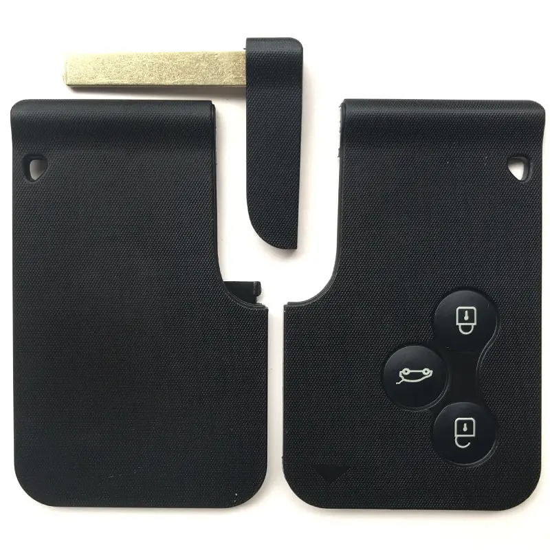 Russian version key card Renault Megane 2 (Renault Megan 2). delivery from Russia | Burglar Alarm