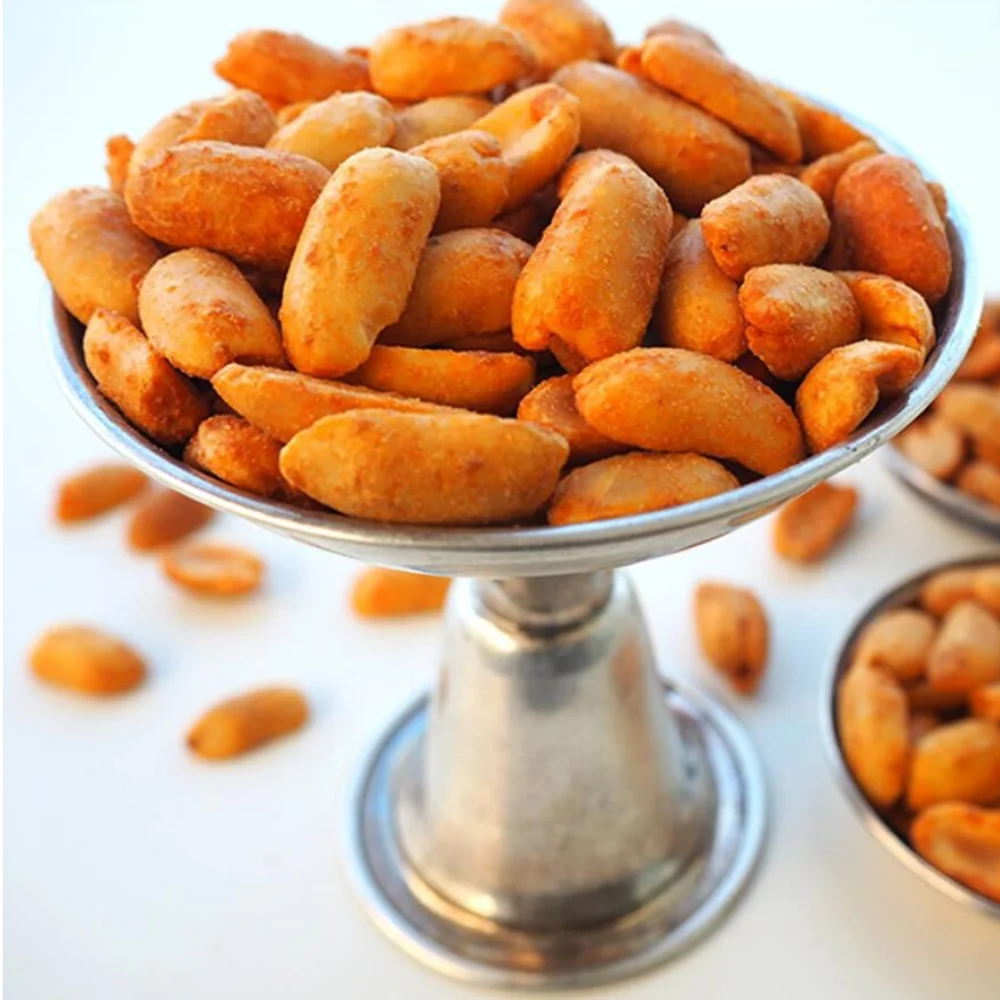 Высокое качество Натуральный Жареный соленый Пряный арахис сухие фрукты сухая