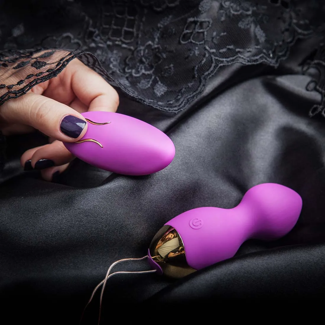 Вагинальный тренажер REASTART виброяйцо Lust 10см пульт ДУ RA 310|Вагинальные шарики| |
