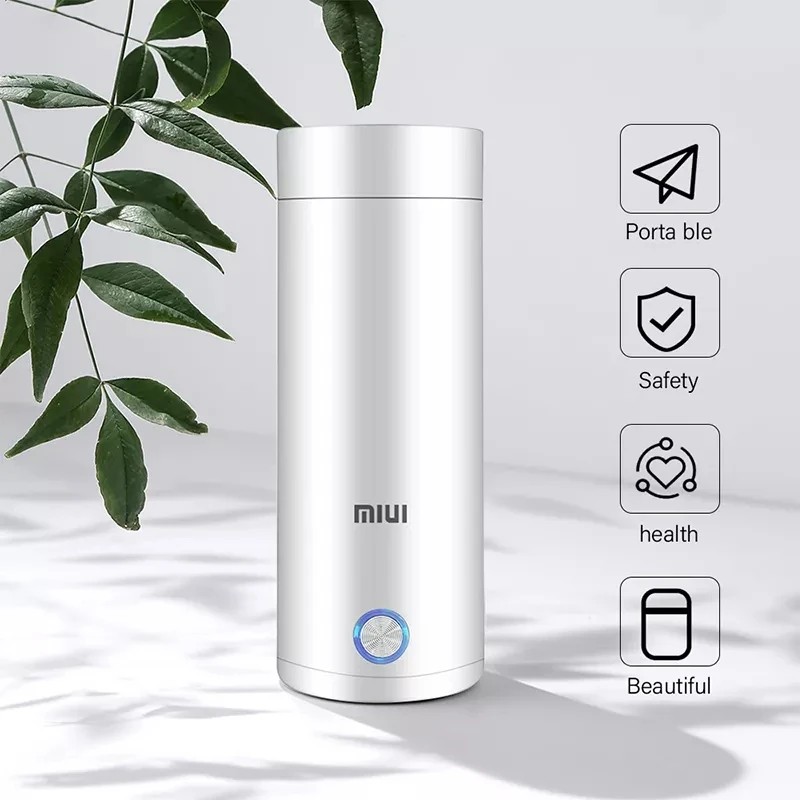 Miui Портативный электрический чайник термос кофе путешествия контроль