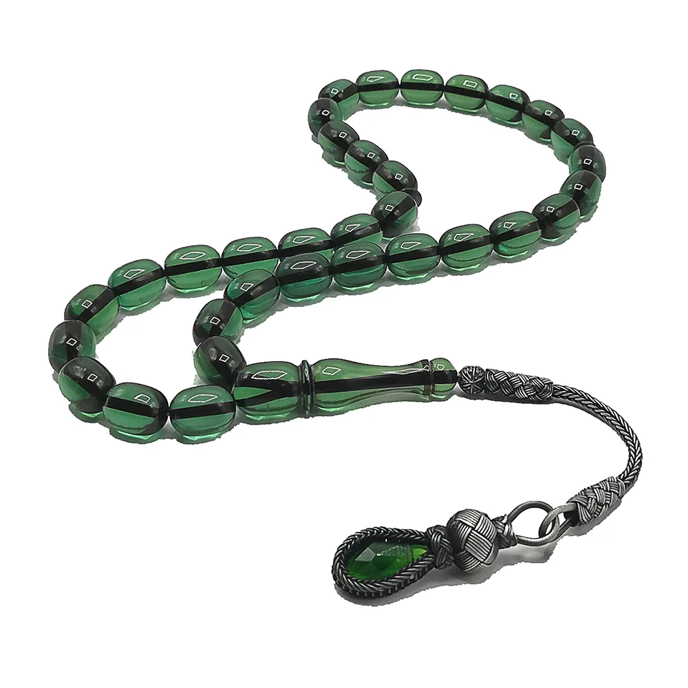 Турецкий молитвенный бисер мусульманские янтарные четки молитвенные бусины