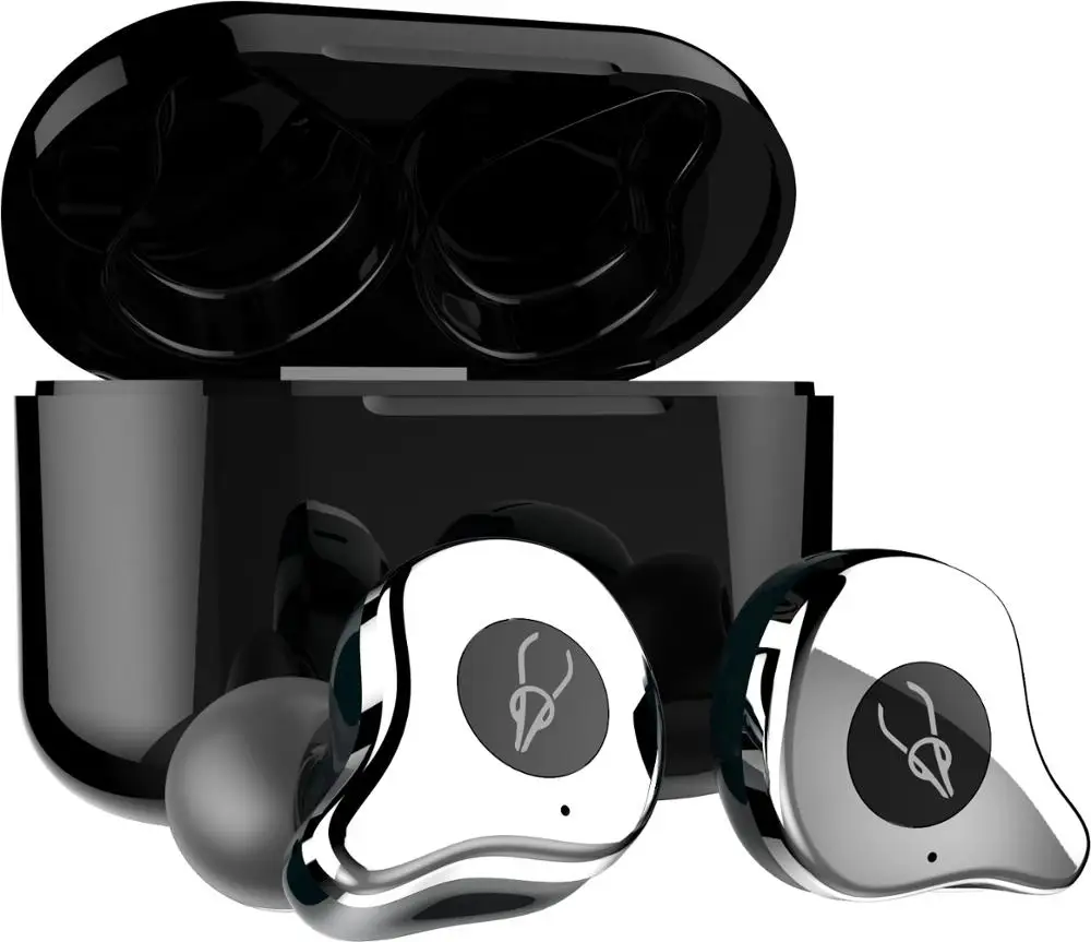 4 SABBAT E12 Ultra TWS беспроводные Bluetooth наушники спортивные Hi-Fi стерео наушники гарнитура с шумоподавителем с беспроводным зарядным устройством Qualcomm - Цвет: 4