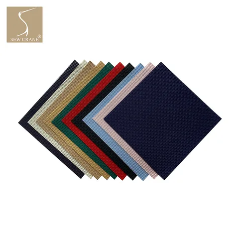 Комплект ткани для вышивки крестиком Precut 11CT 14 различных цветов