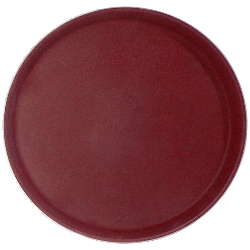 Tray rubberized round 35 cm Bordeaux | Дом и сад