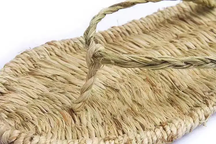 Шлепанцы из натурального материала ручная работа 37-49 размер Повседневная летняя