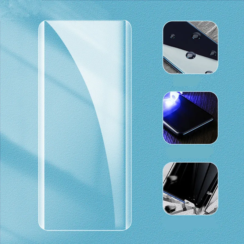 Защитное стекло Honor 30 pro plus изогнутая Олеофобная броня закаленная покрытие на