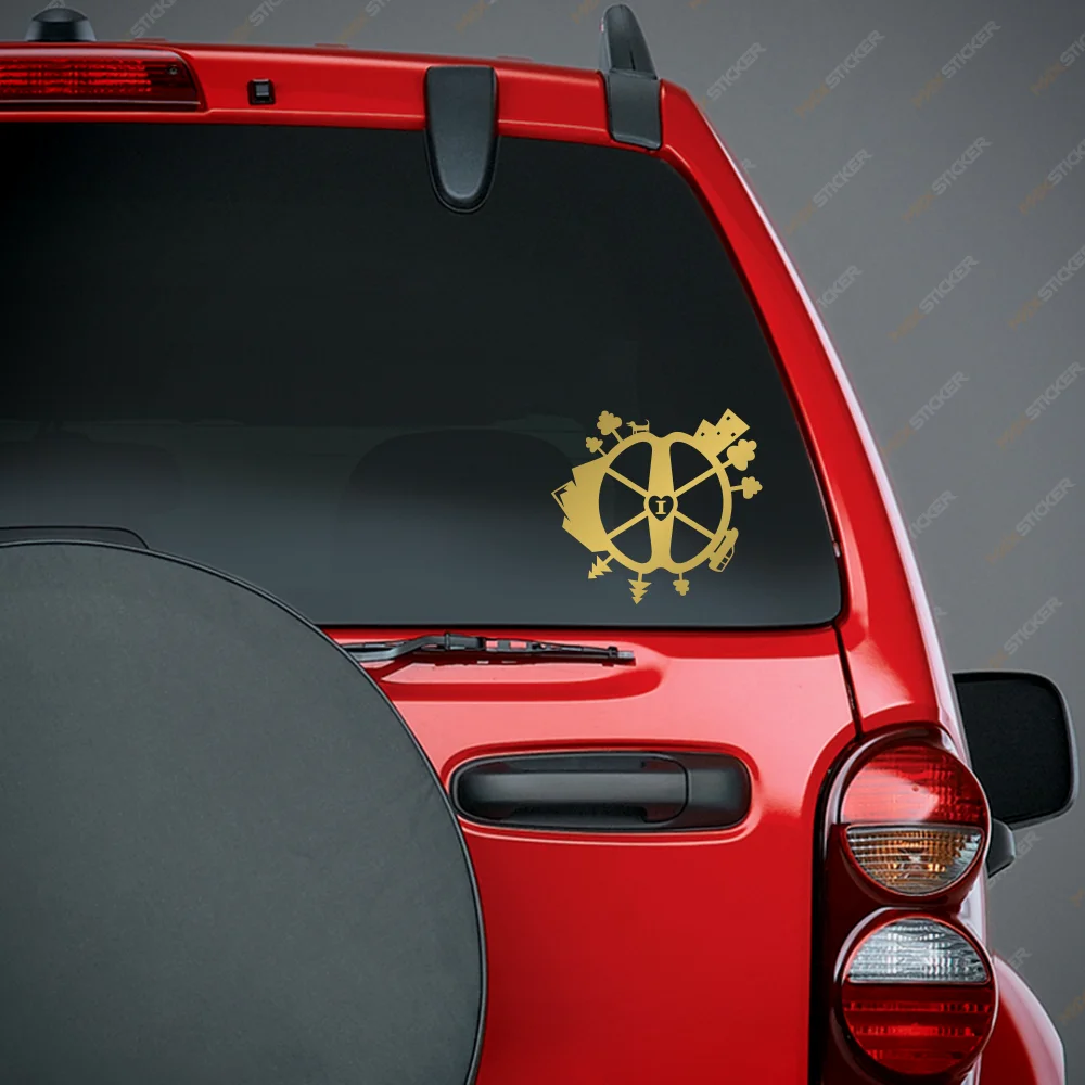 Sticker on auto-search coil vinyl sticker auto-I love металлопоиск | Автомобили и мотоциклы