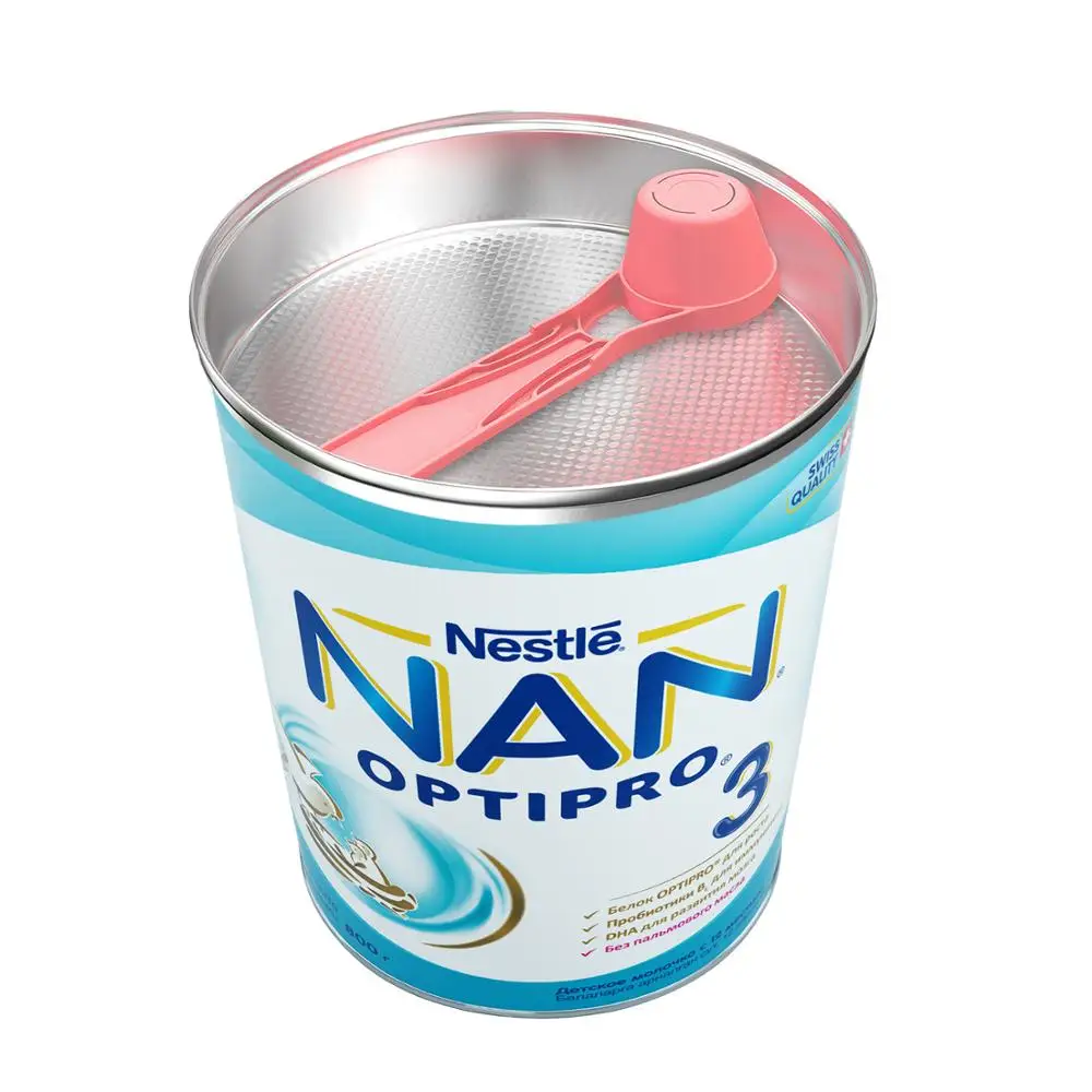 НАН 3 Оптипро напиток молочный сухой детское молочко 800г | Мать и ребенок