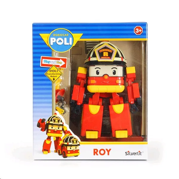 

ROBOCAR POLI POLY Converts Robot Car-Toy Assortment-Robots-Converts Cars